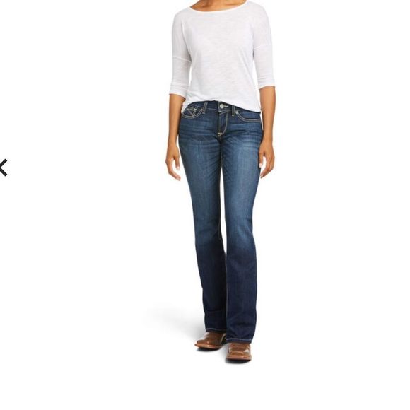 Ariat Denim - Ariat Janet Boot Cut Midrise Western Jeans  | Size 26L